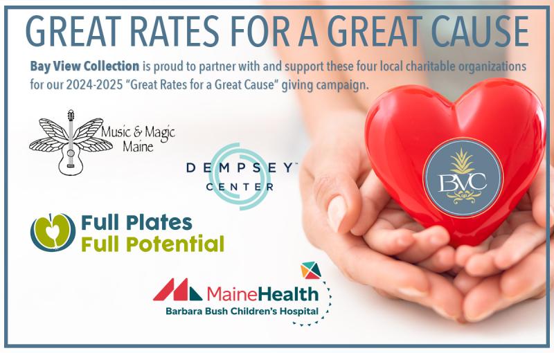 Great Rates for a Great Cause