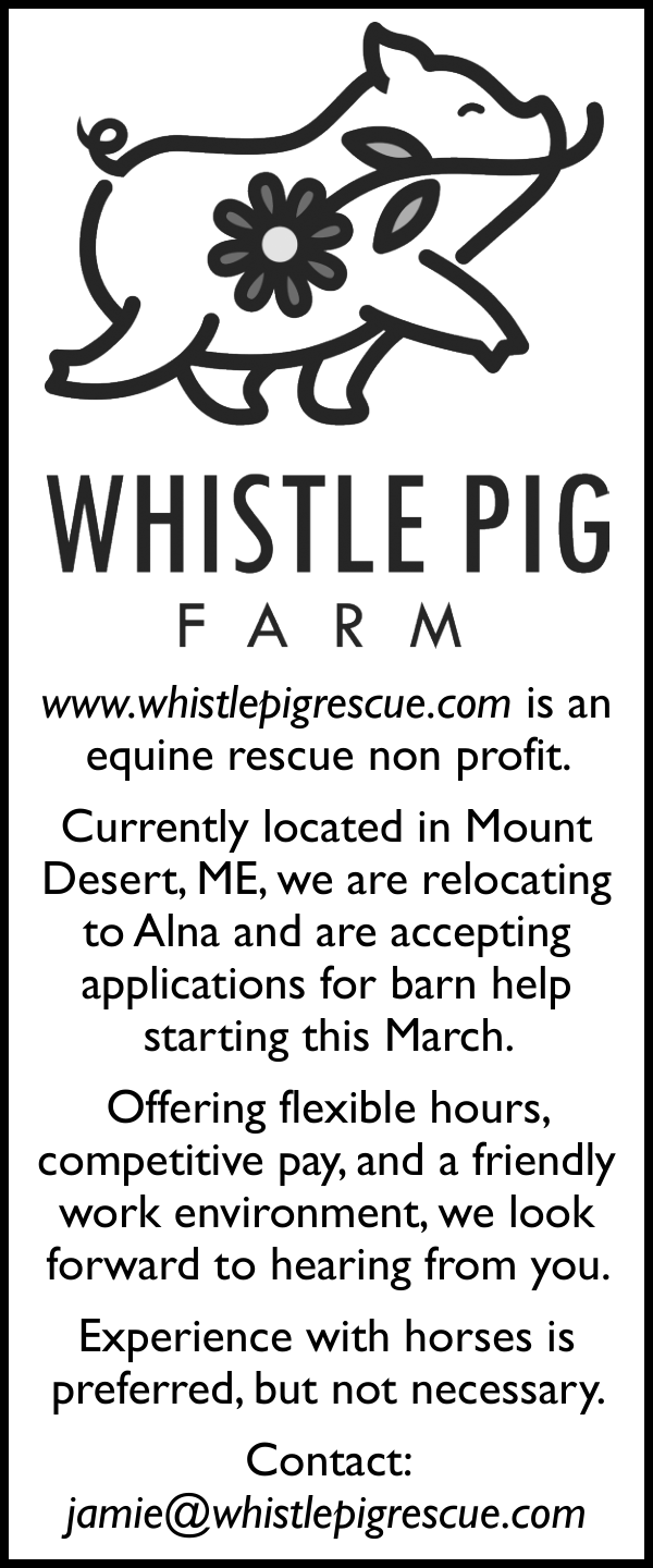 James Riordan Whistle Pig Farm Barn Help