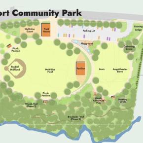 The Rockport Community Park site plan