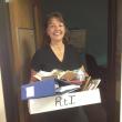 Jane Stevens removes the few remaining items from her Boothbay Region Elementary School assistant principal’s office. Stevens was hired as the new special education director and began work on July 1. LISA KRISTOFF/Boothbay Register