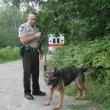 Lincoln County Sheriff's Deputy Scott Hayden and his canine partner Koda. SUSAN JOHNS Wiscasset Newspaper