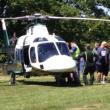 Westport Island resident James Cromwell was brought to the hospital by helicopter after falling off a ladder. Courtesy of Jason Circelli