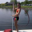 paddleboarding