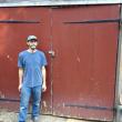 Local boat builder David Stimson stands in front of his padlocked barn on the River Road. RYAN LEIGHTON/Boothbay Register