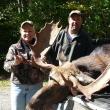 This bull moose's antlers were 48-inches wide and had 20 points. Courtesy of Marsha DeCosta