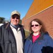 Dickey and Jean Brigance of Woolwich hope Mitt Romney and Paul Ryan win this presidential election. JOHN MAGUIRE/Wiscasset Newspaper