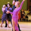 Alina Blakesley and teacher Christian Clayton at the Eastern Dancesport Championships