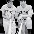 Ted Williams and Joe DiMaggio, two legendary players for the Red Sox and Yankees (respectively). Courtesy of Lincoln Theater