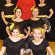 The teen tap class will dance to “Singing in the Rain.” Pictured are from left, back row: Mackenzie Colby, Nate Friant, Genevieve Taylor; middle row: Sophia Thayer, Devin Domeyer; front row: Noelle Timberlake and Alexis Miller. Missing from photo are Allison Barter and Kate Friant. Courtesy of the Boothbay Region YMCA