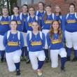 Pictured from left are, back row: Brenna Alley, Allison Crocker, Alex Clarke, Nicole Rice, Mikayla McFetridge; middle row: Shaw Pinkham, Ashley Reed, Nicole LaBrecque; front row: Jessica Murphy, Tori Schmid and Saida Riddell. Missing are Elizabeth Bailey and Meghan Oakes. KEVIN BURNHAM/Boothbay Register