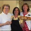  Left to right: Resident Dottie Stevens, Pam Stone and Executive Director Mary Eads