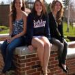 Briana Goud, Abby Dunn and Allyson Lambert (alternate) attend this year’s Dirigo Girls’ State program. Courtesy of Wiscasset High School