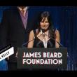 Melissa Kelly of Primo restaurant gives her acceptance speech after receiving the James Beard Foundation's Best Chef award at a gala in New York City, Monday. (Image: screen shot, jamesbeard.org)