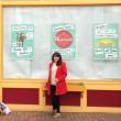 Anya "Waffle Girl" Arsenault outside her new location at Monument Square in Portland. Wannawaf II opens on Friday, June 28. Courtesy of Anya Arsenault