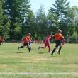 Midcoast United U-13 player Sullivan Fink works the ball down the field in last Sunday's game at Winslow. Courtesy of Marcy Tilas