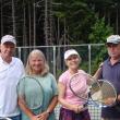 The winning team, left: Ron Blake and Carole Palmer. Roxanne Smith and York Fischer were first runners up. Courtesy of Roxanne Smith 