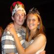 Homecoming King and Queen, Dale Peaslee and Sarah Hanley, seniors at Wiscasset High School. Courtesy of Debra Pooler