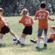 Yes, Nicole “The Lion” Lyons played organized sports. She started out as the muscle on an all-boys team, seen here, then went on to become a yearly three-season athlete before retiring at age 18. She never played football, but she played soccer and lacrosse, which she says adds up to football somehow. (She was never good at math.) Courtesy of Papa Lyons