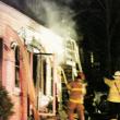 Gardiner Road, Wiscasset, house fire