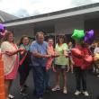 Cindy Collamore, Theresa Meehan, Tim Delano, Lori Munson, Paua Foye, Wiscasset Elementary School, ribbon-cutting