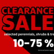 Fall Clearance Sale