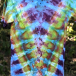 Jenessa Garrett/Midnight's Rainbow - tie dye wearable art. Courtesy of Merry Barn