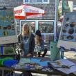 A booth at the festival. 