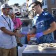 The oyster shucking competition.