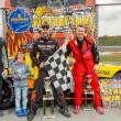 Pro Stock top 3, from left: Dan McKeage, Jr., Jr. Official Zeke Turner, Josh St. Clair and Nick Hinkley. Jasen Dickey Photography