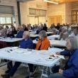 Boothbay Region Health Center's brain health presentation drew over 60 people to Bosarge Education Center at CMBG. LISA KRISTOFF/Boothbay Register