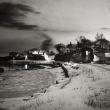 “Night Train at Wiscasset Station,” Kosti Ruohomaa photo. Courtesy of Maine Art Gallery