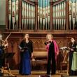 The cast of “A Medieval Christmas: Hodie Christus Natus Est,”   , from left: Christa Patton, Deborah Rentz-Moore, Anne Azéma and Camila Parias.