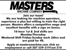 Masters Machine   Machine