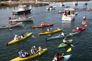 The annual Southport Rowgatta begins at Newagen. This year's event will be Aug. 11.