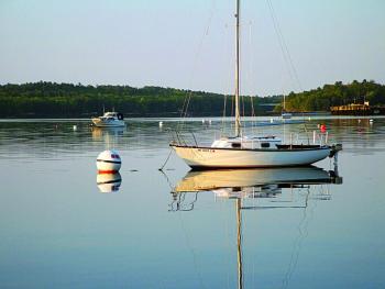 Early morning at Wiscasset Harbor. GARY DOW/Boothbay Register