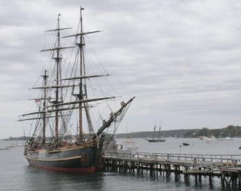 The HMS Bounty. KEVIN BURNHAM/Boothbay Register