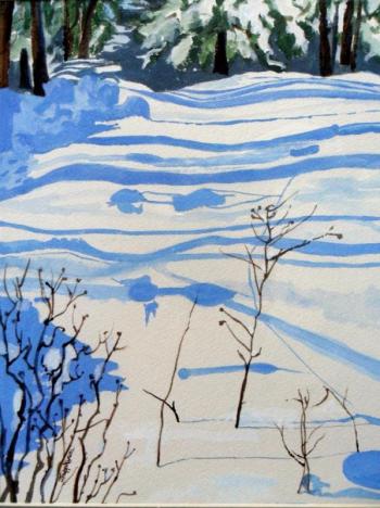 "Winter Shadows" by Judy Nixon