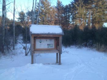 Back on the River Link Trail. SUE MELLO/Boothbay Register