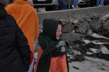 Gavin Carlson said he has been doing the Leprechaun Leap since he was 3 years old. BEN BULKELEY/Boothbay Register