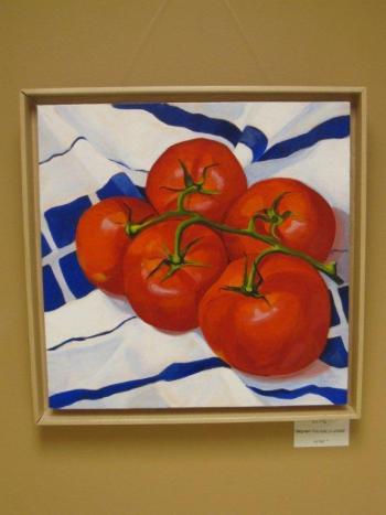 "Ripe," an acrylic by Barbara Fischer Eldred