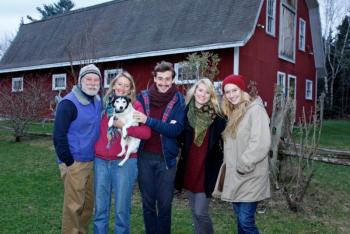 Robert Mitchell and family: Susan Endicott, Morgan, Andrei Bazaiac (Morgan's husband), and Megan.