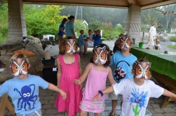 In Coastal Maine Botanical Gardens' camps, kids explore nature and gardening and have a lot of fun in the process. Courtesy of Erika Huber