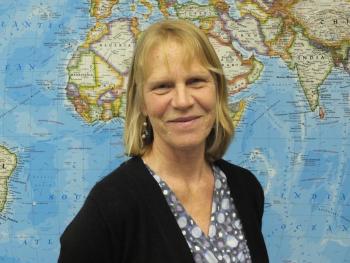 Wiscasset High School Social Studies teacher Mary Ellen Bell JOHN MAGUIRE/Wiscasset Newspaper