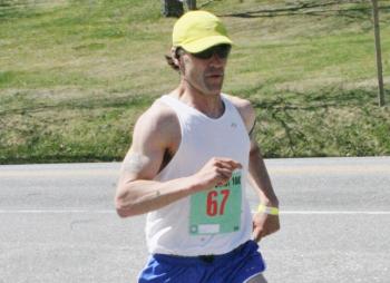 Matt Carter of Boothbay wins the 33rd Rocky Coast Road Race. KEVIN BURNHAM/Boothbay Register