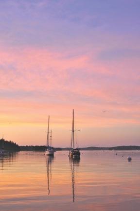 “Ebenecook Harbor,” by Kim Traina.