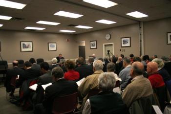 photo of DHHS public hearing