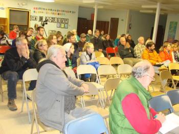 Wiscasset school committee candidates night George Green