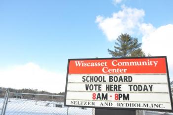 wiscasset school vote