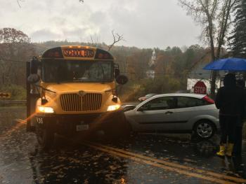 Alna school bus accident