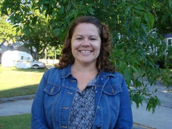 Wiscasset Middle School teacher Katie Loubier